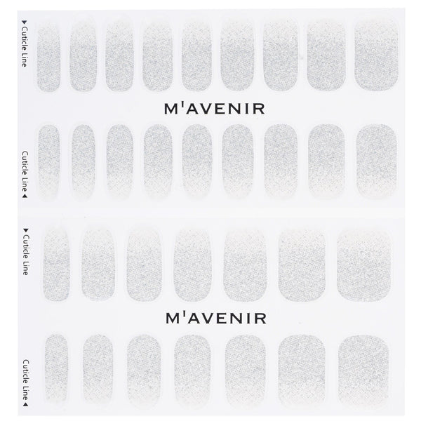 Mavenir  Nail Sticker (Grey) - # Fiesta Silver Nail   32pcs