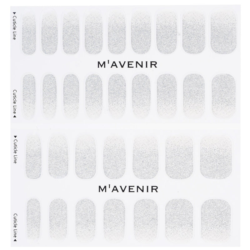 Mavenir  Nail Sticker (Grey) - # Fiesta Silver Nail   32pcs
