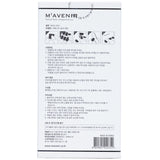 Mavenir  Nail Sticker (Grey) - # Fiesta Silver Nail   32pcs