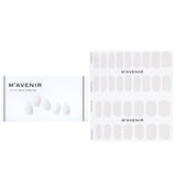 Mavenir  Nail Sticker (White) - # White Crema Nail   32pcs