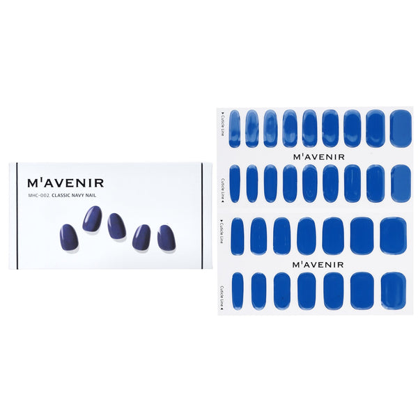 Mavenir  Nail Sticker (Blue) - # Classic Navy Nail   32pcs