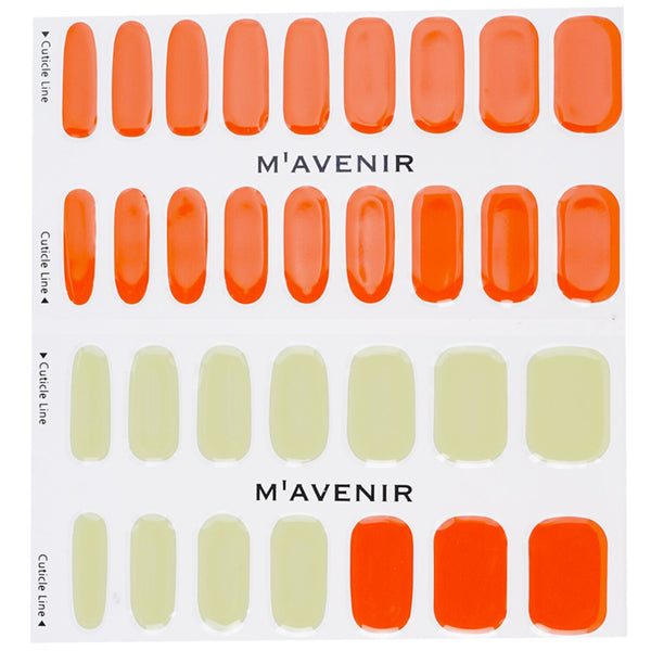 Mavenir  Nail Sticker (Orange) - # Autumn Mood Nail   32pcs
