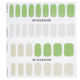 Mavenir  Nail Sticker (Green) - # Brillante Green Nail   32pcs