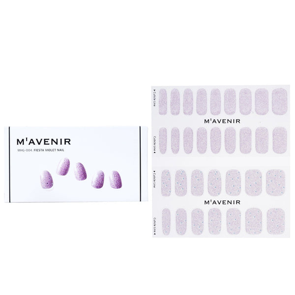 Mavenir  Nail Sticker (Purple) - # Fiesta Violet Nail   32pcs