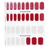 Mavenir  Nail Sticker (Red) - # Burgundy Day Nail   32pcs