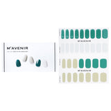 Mavenir  Nail Sticker (Assorted Colour) - # Deep In The Green Nail   32pcs