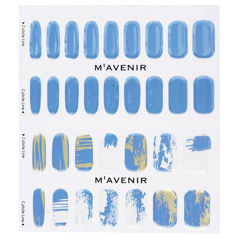 Mavenir  Nail Sticker (Blue) - # Como Sea Nail   32pcs
