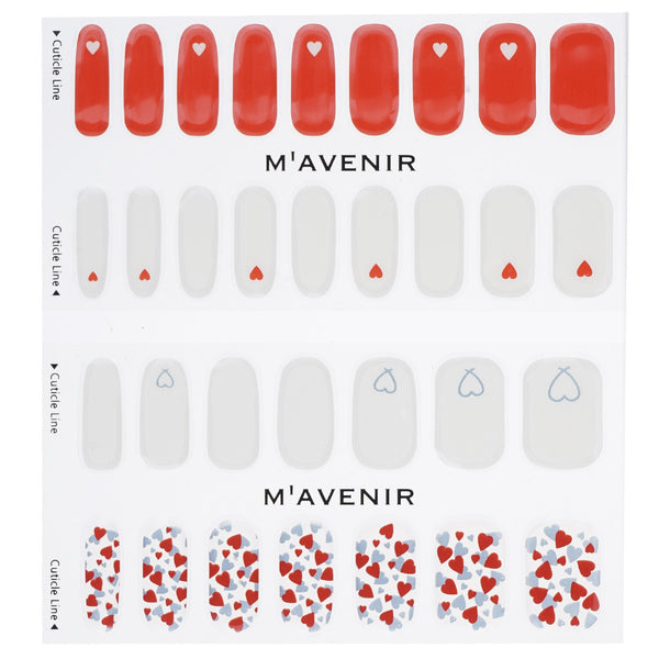 Mavenir  Nail Sticker (Assorted Colour) - # Little Heart Nail   32pcs