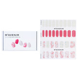 Mavenir  Nail Sticker (Pink) - # Rose Quartz Marble Nail   32pcs
