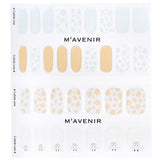Mavenir  Nail Sticker (White) - # White Cow Nail   32pcs