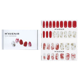 Mavenir  Nail Sticker (Red) - # Vino Splash Nail   32pcs