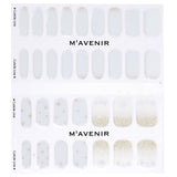 Mavenir  Nail Sticker (White) - # White April Nail   32pcs