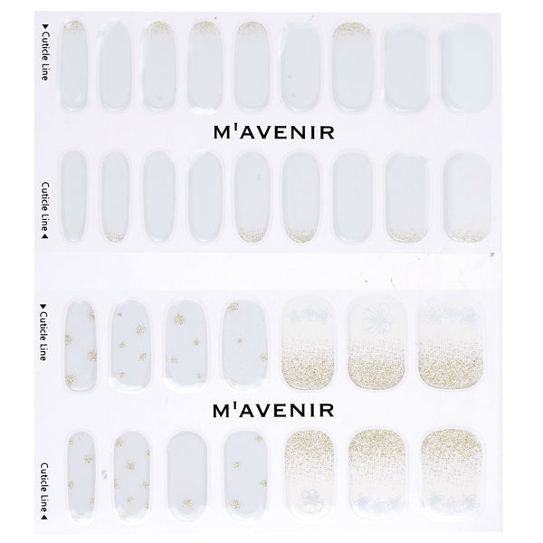 Mavenir  Nail Sticker (White) - # White April Nail   32pcs