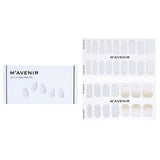 Mavenir  Nail Sticker (White) - # White April Nail   32pcs
