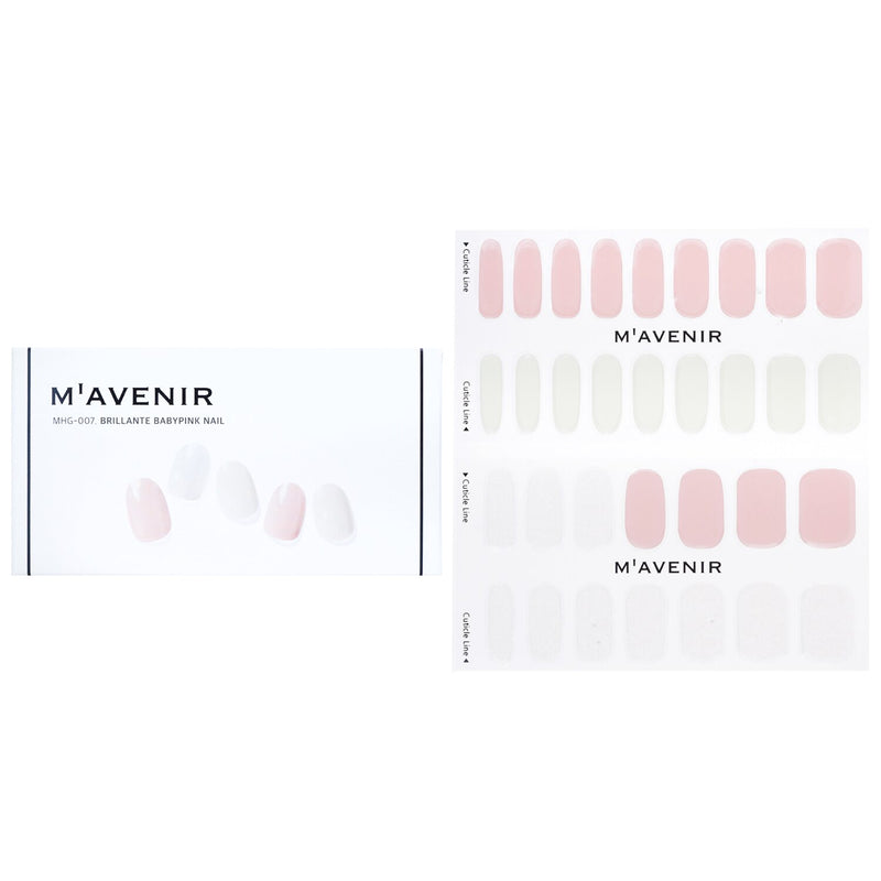 Mavenir  Nail Sticker (Pink) - # Brillante Babypink Nail   32pcs
