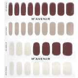 Mavenir  Nail Sticker (Assorted Colour) - # Brillante Sepia Nail   32pcs