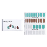 Mavenir  Nail Sticker (Assorted Colour) - # Brillante Pistachio Nail   32pcs