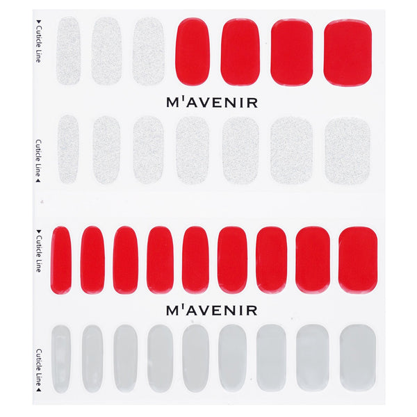 Mavenir  Nail Sticker (Red) - # Brillante Cherry Nail   32pcs