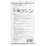 Mavenir  Nail Sticker (Yellow) - # Brillante Pumpkin Nail   32pcs