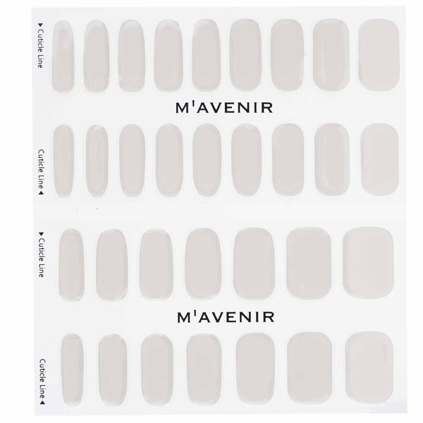 Mavenir  Nail Sticker (White) - # Pale Beige Nail   32pcs