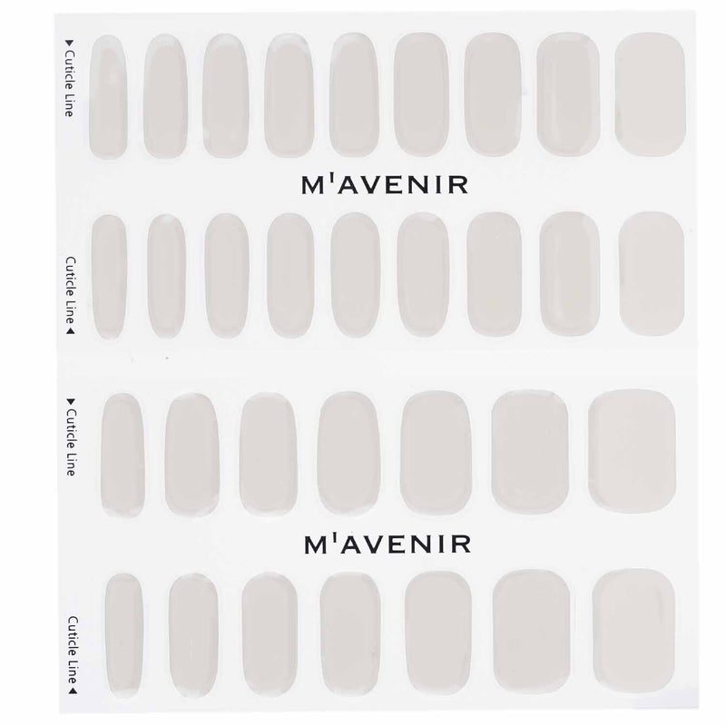 Mavenir  Nail Sticker (White) - # Pale Beige Nail   32pcs