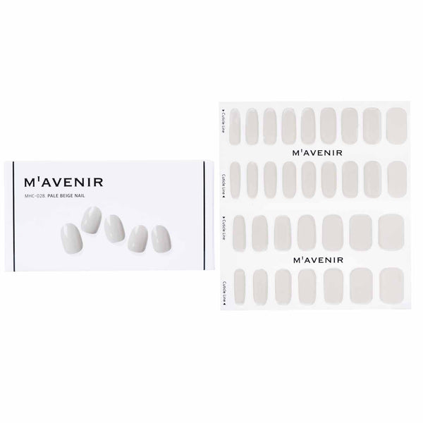 Mavenir  Nail Sticker (White) - # Pale Beige Nail   32pcs