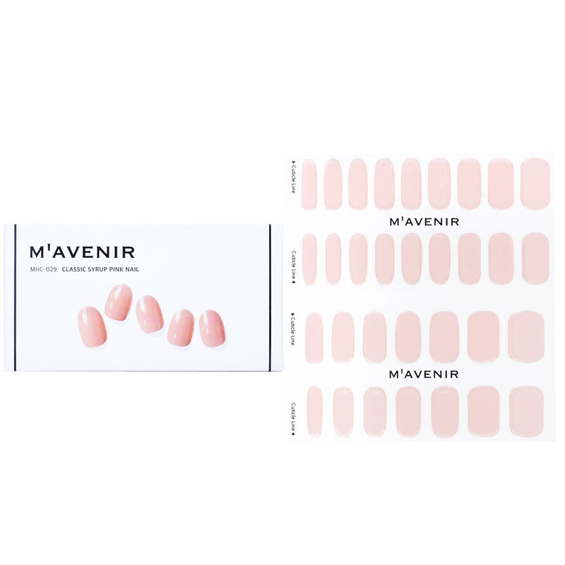 Mavenir  Nail Sticker (Pink) - # Classic Syrup Pink Nail   32pcs