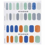 Mavenir  Nail Sticker (Assorted Colour) - # Midnight Desert Nail   32pcs