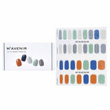 Mavenir  Nail Sticker (Assorted Colour) - # Midnight Desert Nail   32pcs