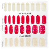 Mavenir  Nail Sticker (Red) - # Sweet Dream Wine Nail   32pcs