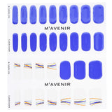Mavenir  Nail Sticker (Blue) - # Bright Road Night Nail   32pcs