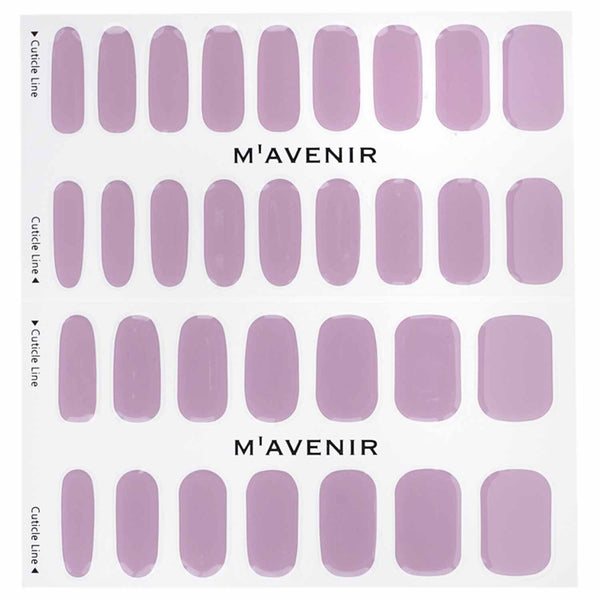 Mavenir  Nail Sticker (Purple) - # Redbean Matt Nail   32pcs