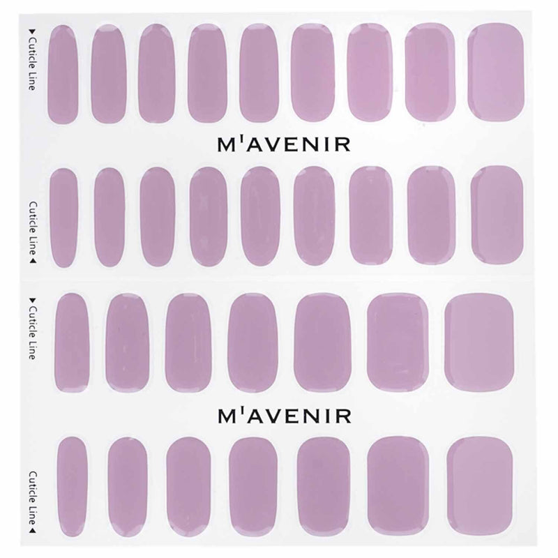 Mavenir  Nail Sticker (Purple) - # Redbean Matt Nail   32pcs
