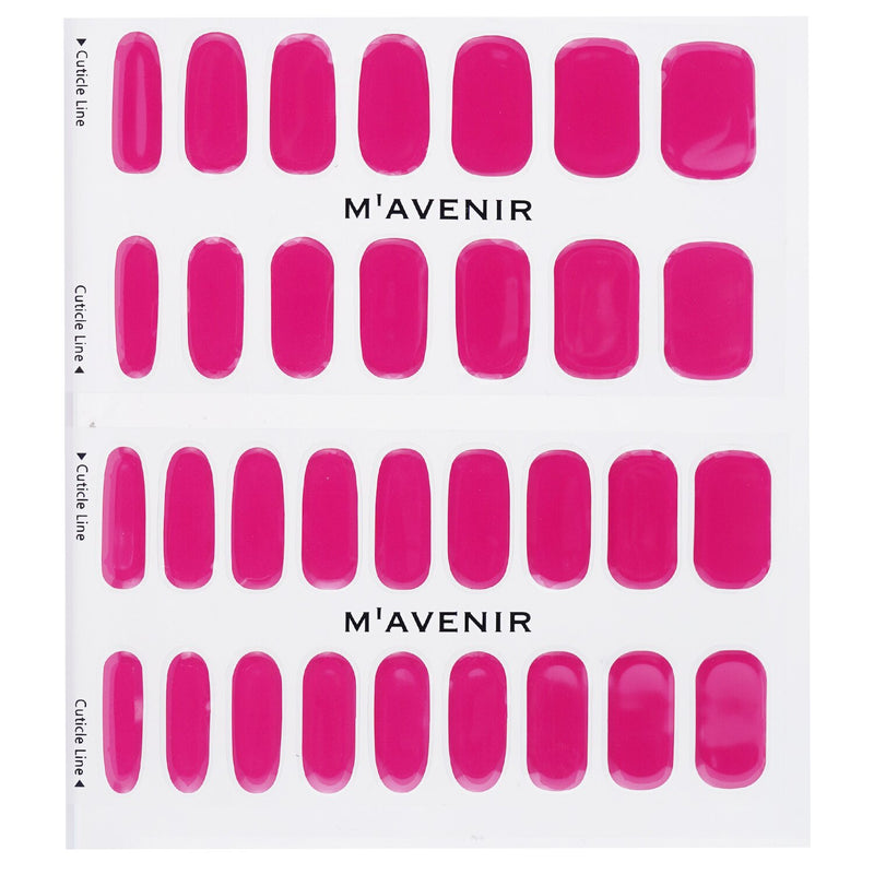 Mavenir  Nail Sticker (Pink) - # Classic Raspberry Nail   32pcs