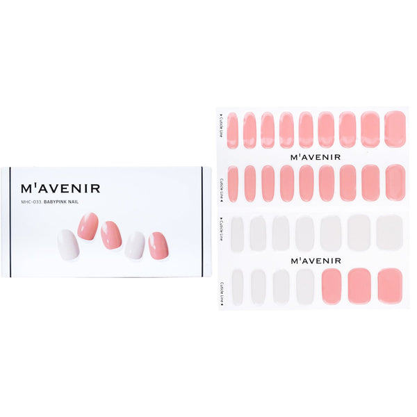 Mavenir  Nail Sticker (Pink) - # Babypink Nail   32pcs