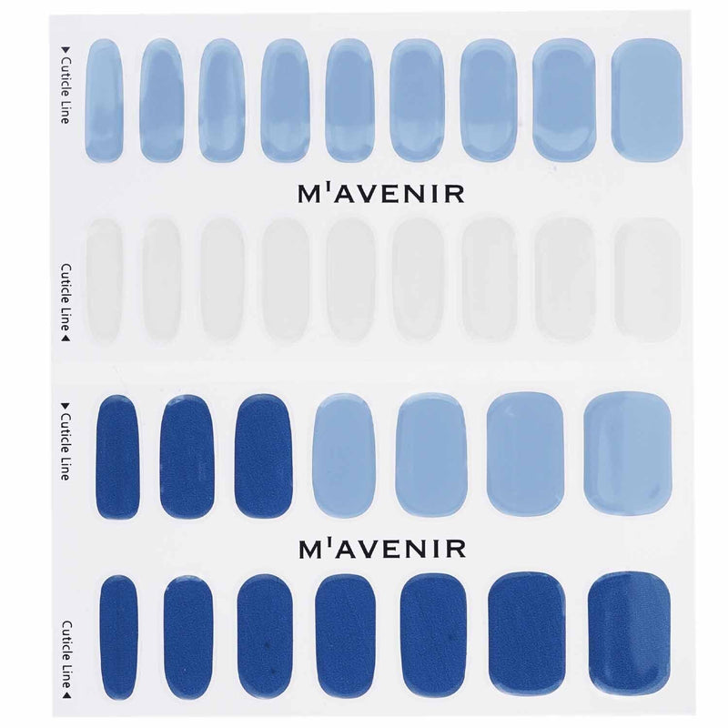 Mavenir  Nail Sticker (Blue) - # Rainyblue Nail   32pcs