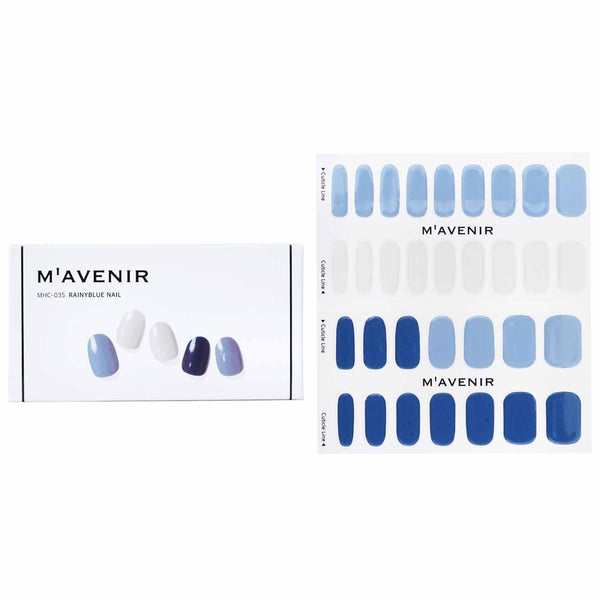 Mavenir  Nail Sticker (Blue) - # Rainyblue Nail   32pcs