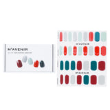Mavenir  Nail Sticker (Assorted Colour) - # X-Mas In Botanic Garden Nail   32pcs