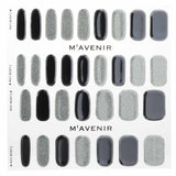 Mavenir  Nail Sticker (Assorted Colour) - # Orora With Black Nail   32pcs