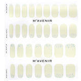 Mavenir  Nail Sticker (White) - # Lemon Cream Fiesta Nail   32pcs