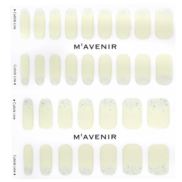 Mavenir  Nail Sticker (White) - # Lemon Cream Fiesta Nail   32pcs