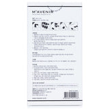 Mavenir  Nail Sticker (Black) - # Shell With Milky Way Nail   32pcs