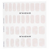 Mavenir  Nail Sticker (White) - # Snow Blooming Nail   32pcs