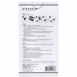 Mavenir  Nail Sticker (White) - # Snow Blooming Nail   32pcs