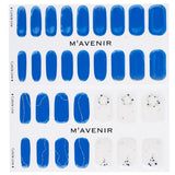 Mavenir  Nail Sticker (Blue) - # Road Of Snow Tree Nail   32pcs