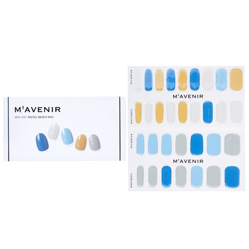 Mavenir  Nail Sticker (Assorted Colour) - # Pastel Beach Nail   32pcs