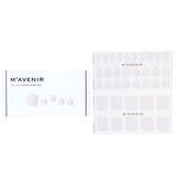 Mavenir  Nail Sticker (White) - # Classic Crema Pedi   36pcs