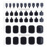 Mavenir  Nail Sticker (Black) - # Classic Black Pedi   36pcs