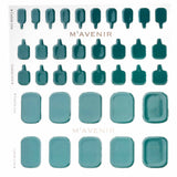 Mavenir  Nail Sticker (Green) - # Vintage Mint Pedi   36pcs