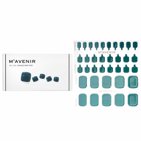 Mavenir  Nail Sticker (Green) - # Vintage Mint Pedi   36pcs